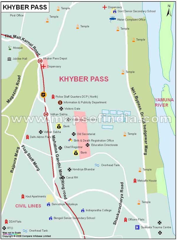 Khyber Pass Map