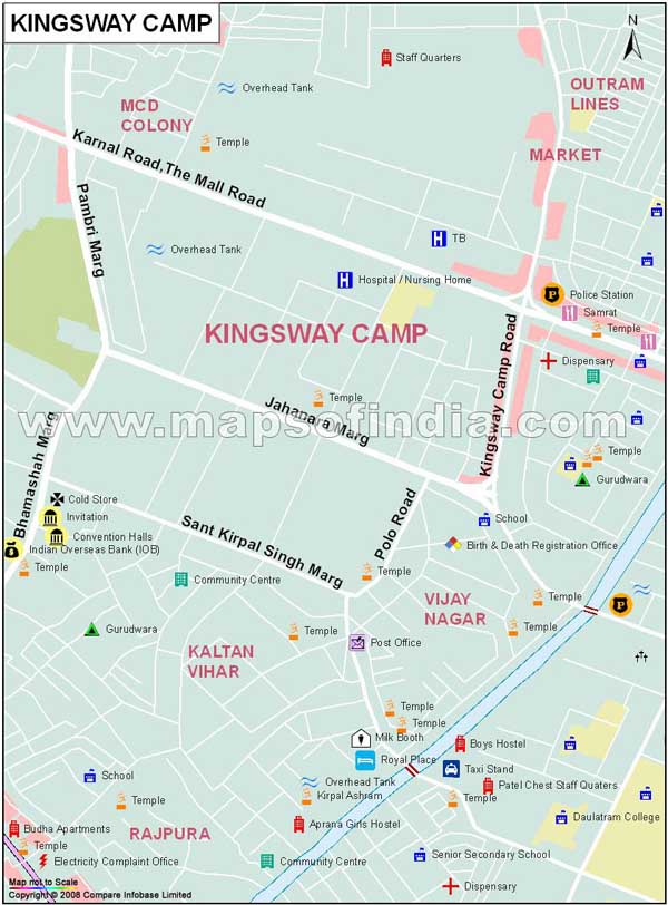 Kingsway Camp Map