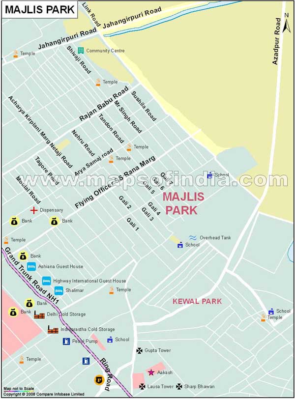 Majlis Park Map