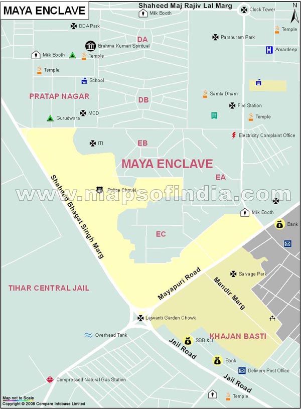 Maya Enclave Map