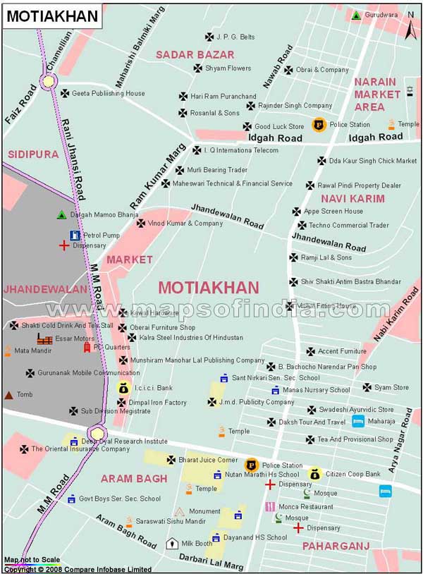 Motiakhan Map
