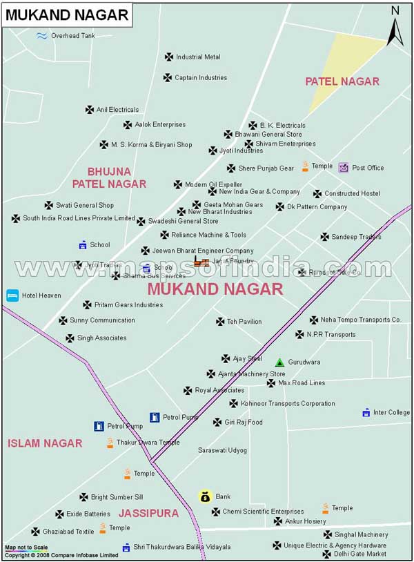 Mukund Nagar Map