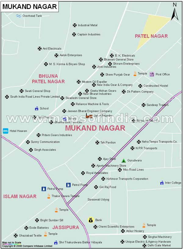 Mukund Nagar Map