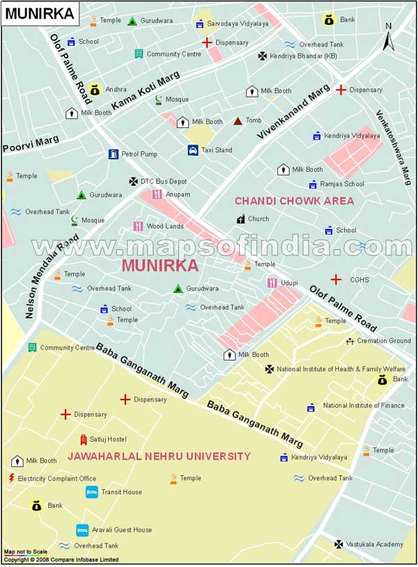 Munirka Map