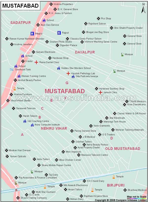 Mustfabad Map