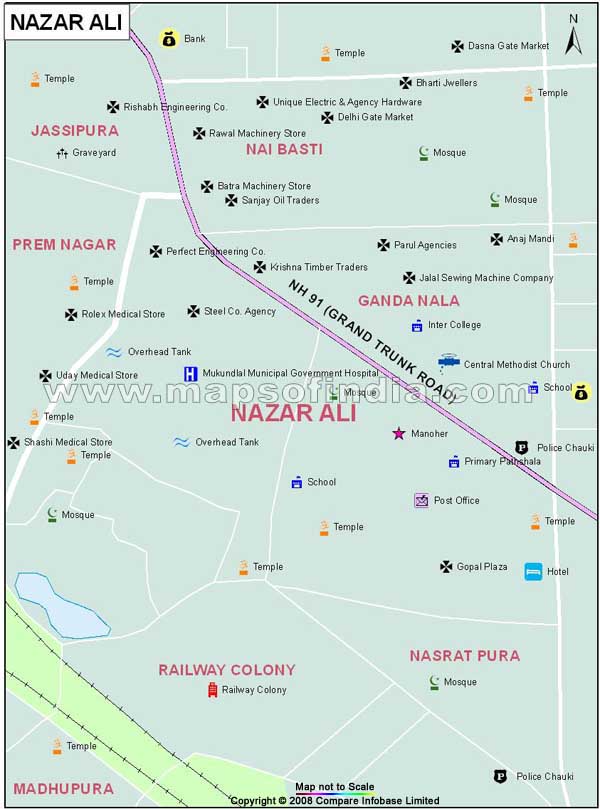 Nazar Ali Map