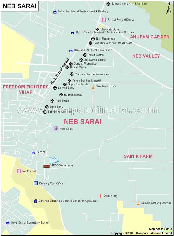 Neb Sarai Map