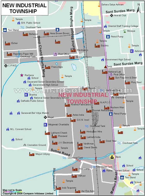 New Industrial Township Map