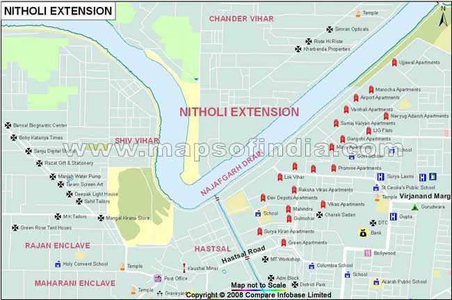 Nitholi Extention Map