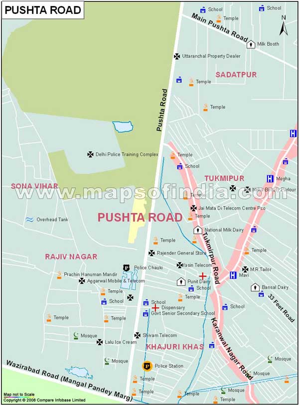 Pushta Road Map