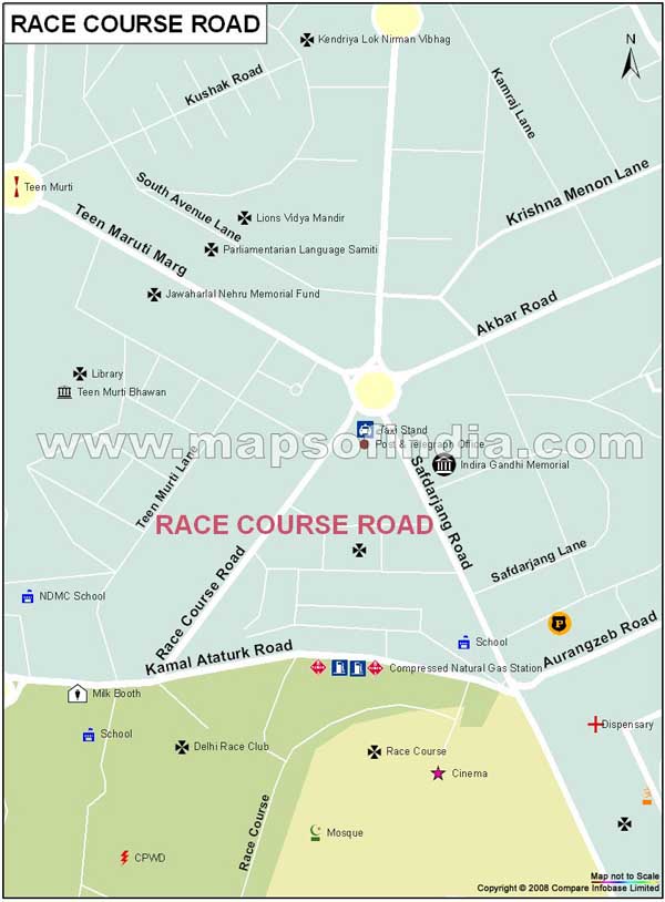Race Course Road Map