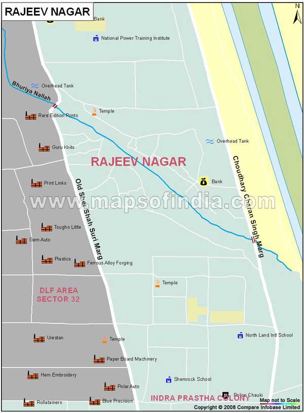 Rajeev Nagar Map
