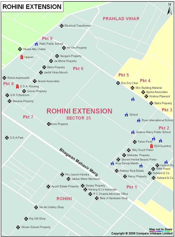 Rohini-Extention Map