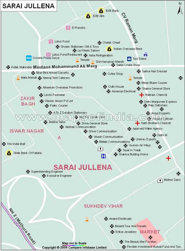 Sarai Jullena Map