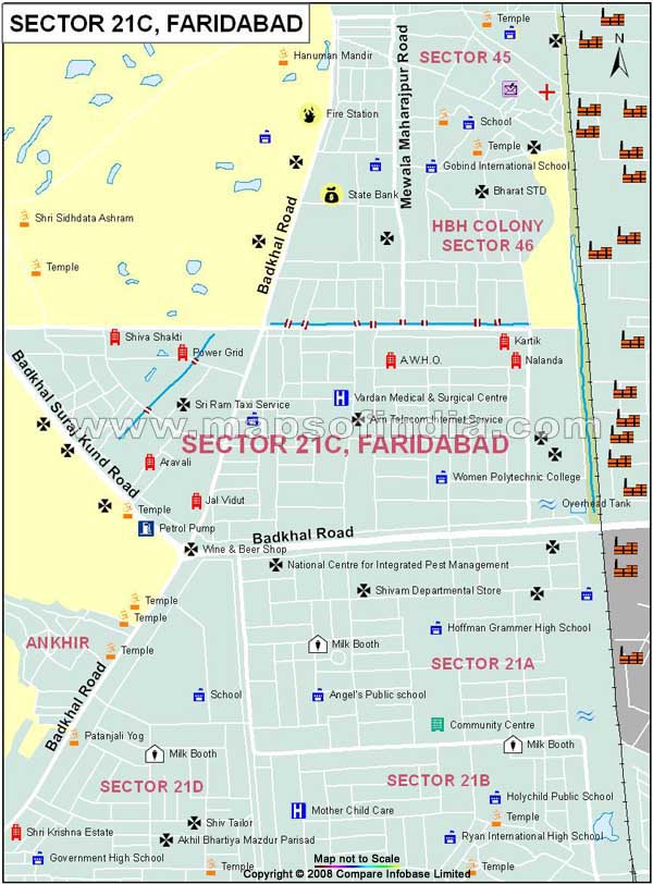 Faridabad Sector Map … Leone Genovera