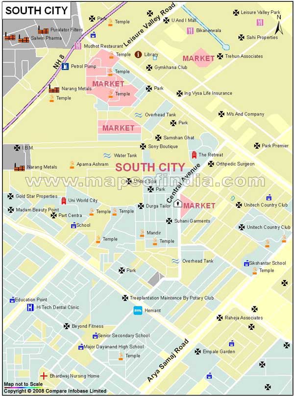 South City Map