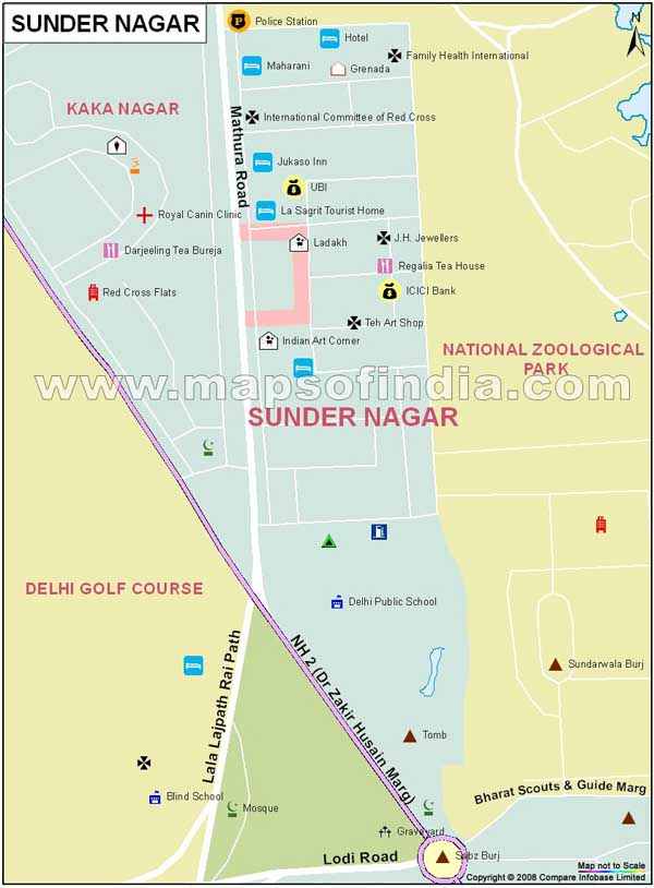 Sunder Nagar Map