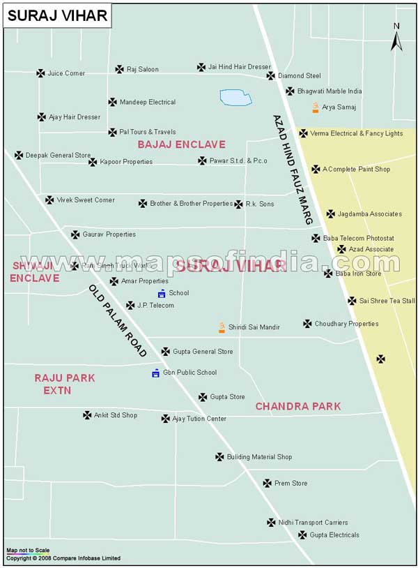 Suraj Vihar Map