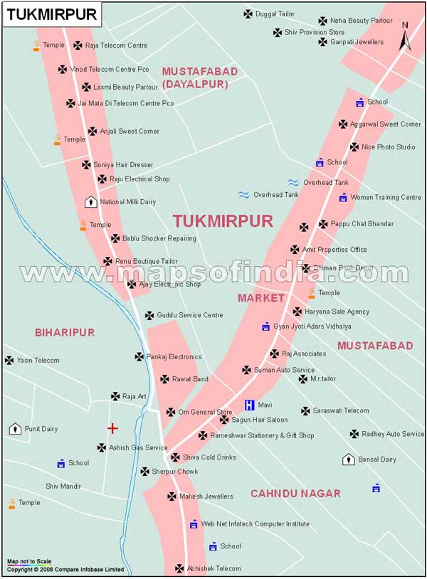 Tukmirpur Map