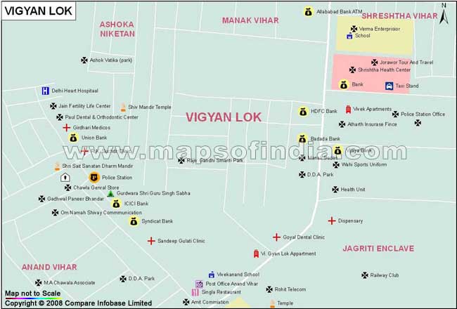 Vigyan Lok Map