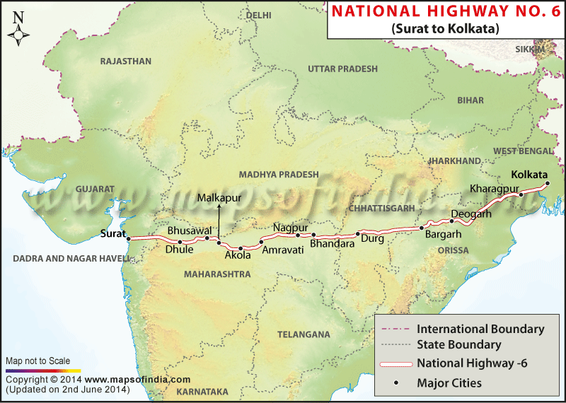 National Highway No. 6