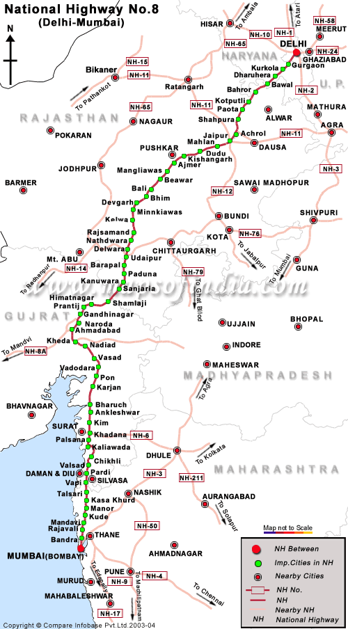 National Highway No. 8