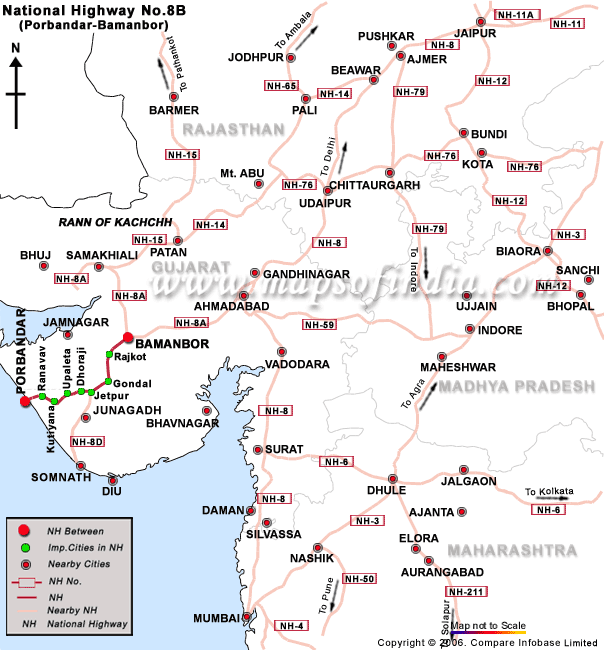 Driving Direction Map