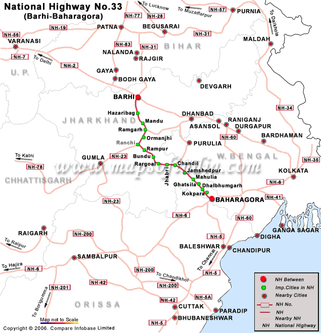 Driving Direction Route Map