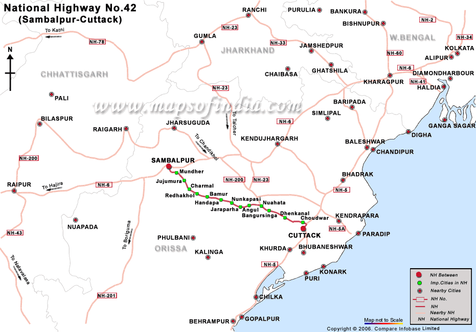 Driving Direction Map