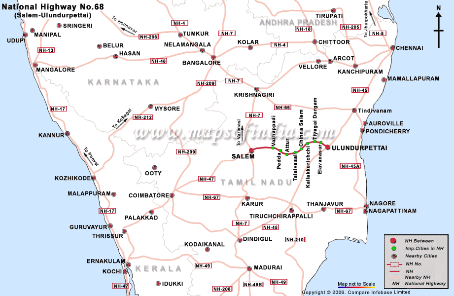 Driving Direction Map