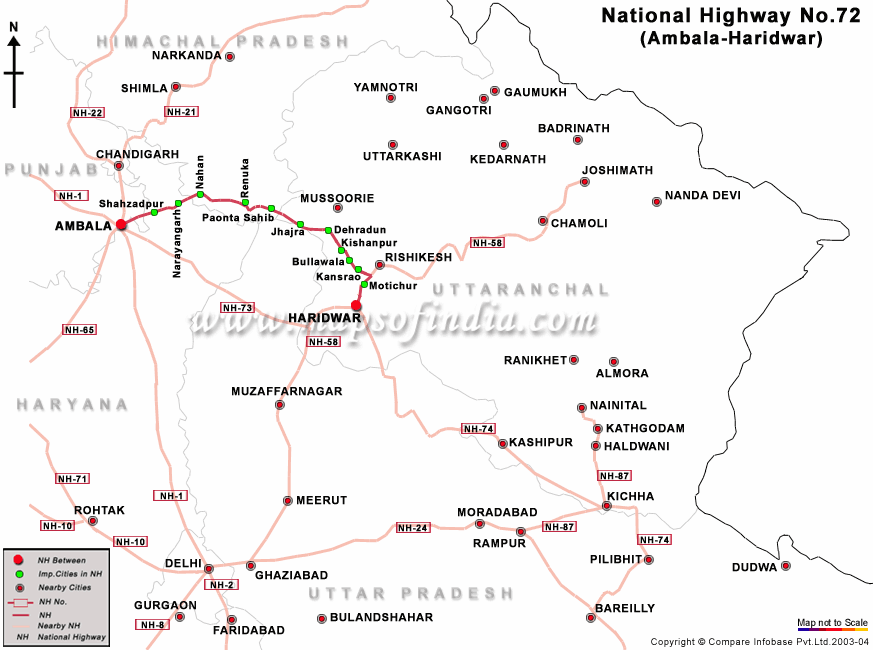 Driving Direction Map