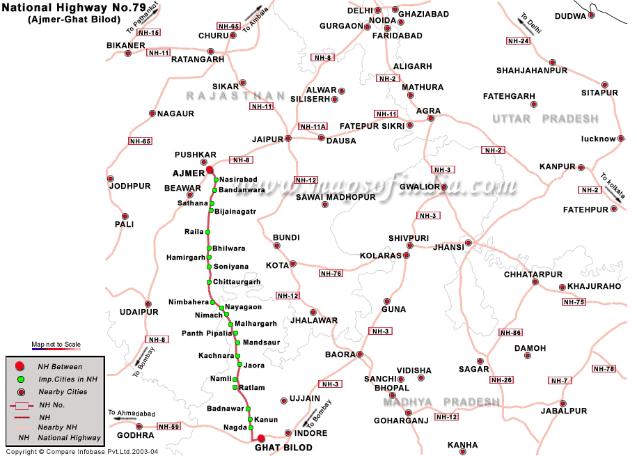 Driving Direction Map