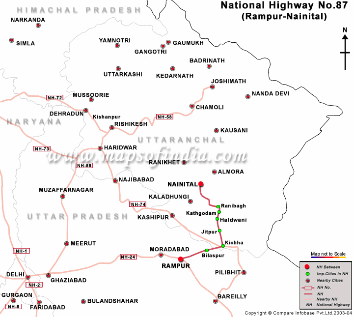 Driving Direction Map