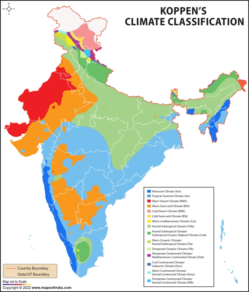 Koppen’s Climate Classification