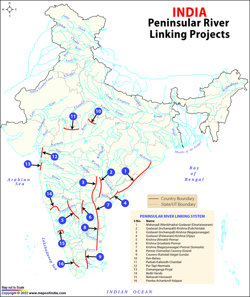 Peninsular River Linking Projects