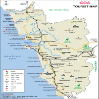 Goa Travel Map