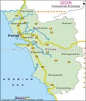 Goa Industrial Map