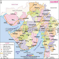 Gujarat Map