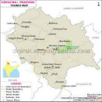 Himachal Pradesh Travel Map