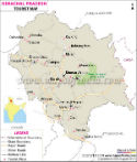 Himachal Pradesh Travel Map