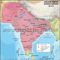 Maurya Empire during Ashoka 265 BCE