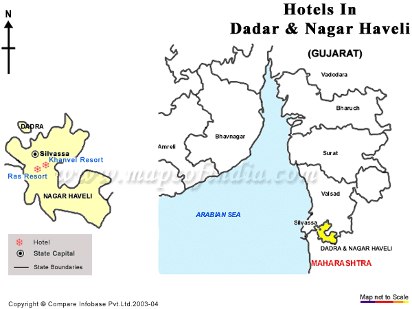 Dadra and Nagar Haveli Hotels