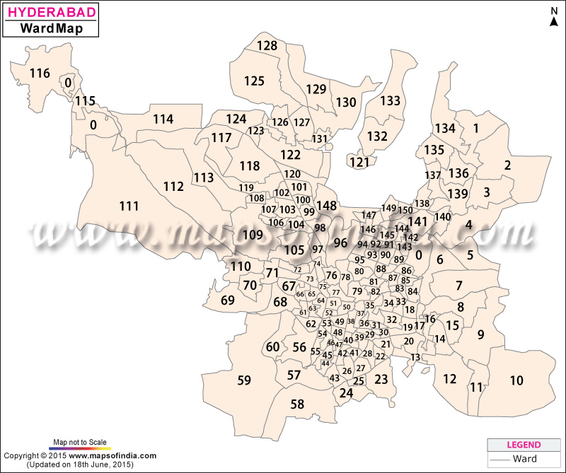 Hyderabad Ward Map