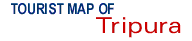 Tourist Map of Tripura