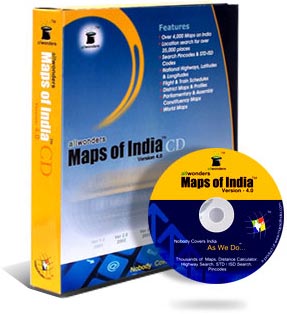 Maps of India CD