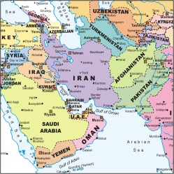 Uae To India Map Customized Maps, Digital City Maps, Custom Made Maps, Mapping Services,  Digital Mapping Solutions
