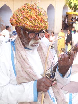 Musician In Jaipur