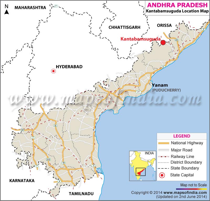 Kantabamsuguda Location Map