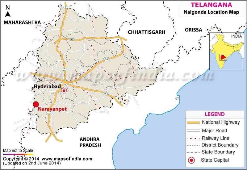 Narayanpet Location Map