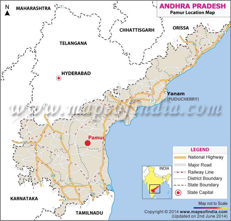 Pamur Location Map